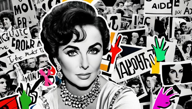 Activismul Elizabeth Taylor